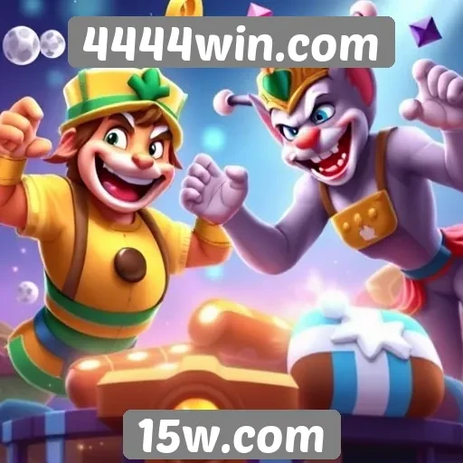 Variedade de jogos disponíveis em 4444win.com